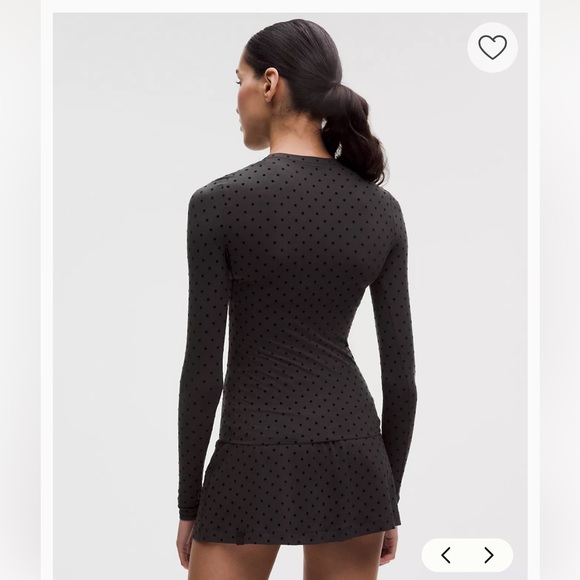 Lululemon Wundermost Nulu Crewneck Long Sleeve Shirt
Flocked NWT polka dot - Picture 7 of 8